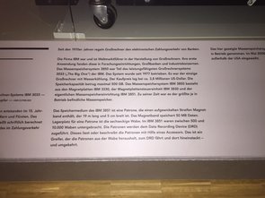 Das Massenspeichersystem IBM 3850 im Historischen Museum Frankfurt